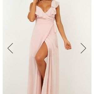 Blush XS Maxi Dress